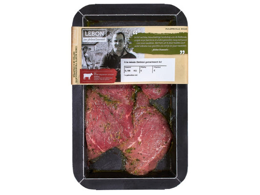 Gemarineerde Runderbiefstuks a la Minute