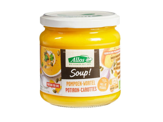 1 persoons Pompoen-Wortelsoep