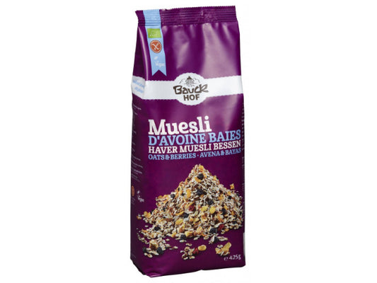 Glutenvrije Havermuesli met Bessen