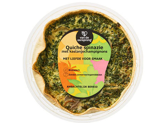 Quiche met Courgette Paprika en Brie